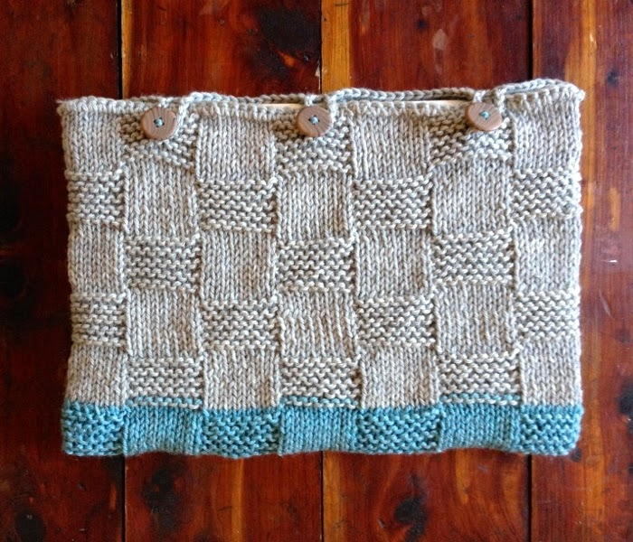 Laptop Sleeve Basketweave Knitting Pattern ...