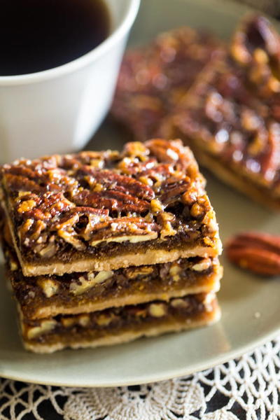 Paleo Pecan Pie Bars Paleo Pecan Pie Bars