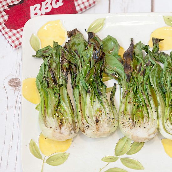 Sesame Ginger Grilled Bok Choy Sesame Ginger Grilled Bok Choy