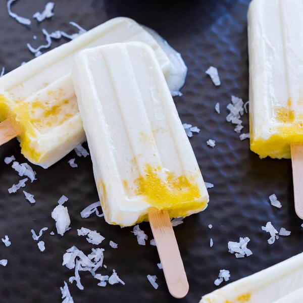 Pina Colada Popsicles Pina Colada Popsicles