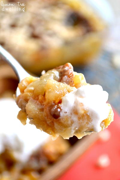 Potluck Peach Dump Cake Potluck Peach Dump Cake
