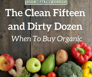 The Clean Fifteen and Dirty Dozen: When To Buy Organic