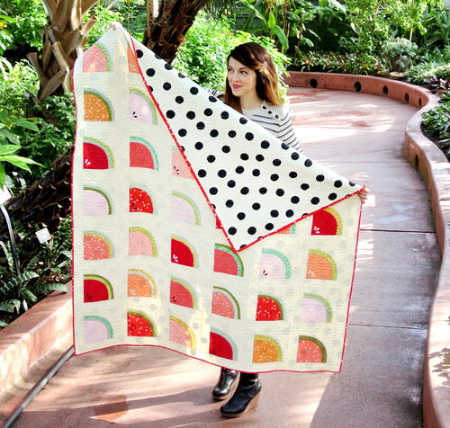 Mod Melon Quilt Pattern Mod Melon Quilt Pattern