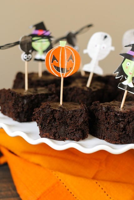 Trick or Beet Brownies Trick or Beet Brownies
