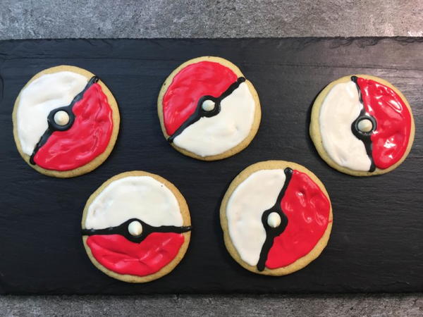 Poke Ball Cookies Recipe Poke Ball Cookies Recipe