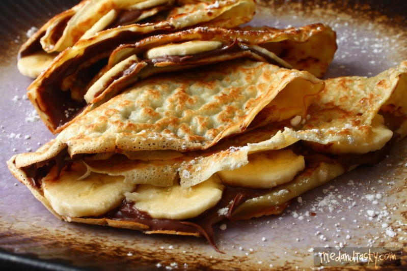Just Like IHOP Banana Nutella Crepe Recipe ...