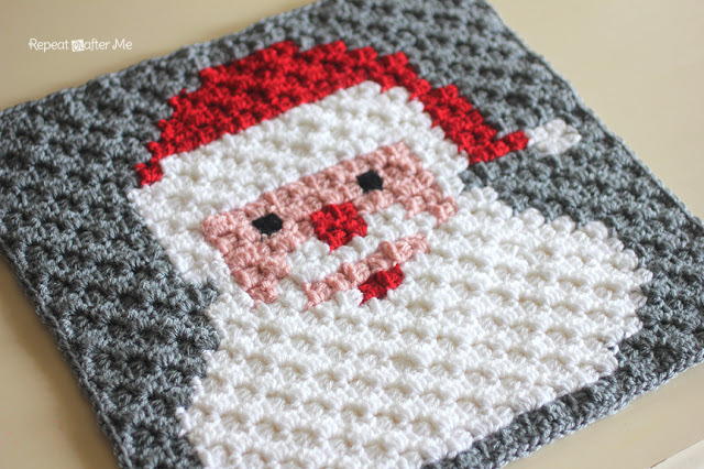Have a Pixel Christmas Santa Square Have a Pixel Christmas Santa Square