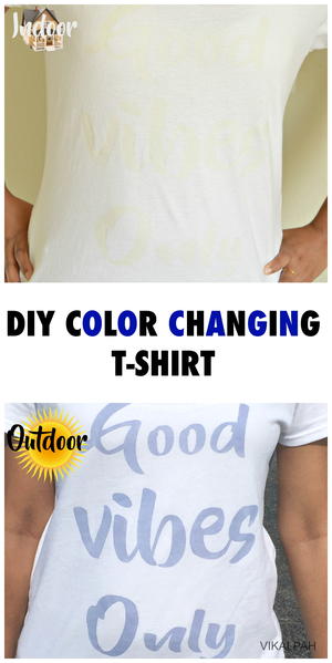 DIY Color Changing T-Shirt DIY Color Changing T-Shirt