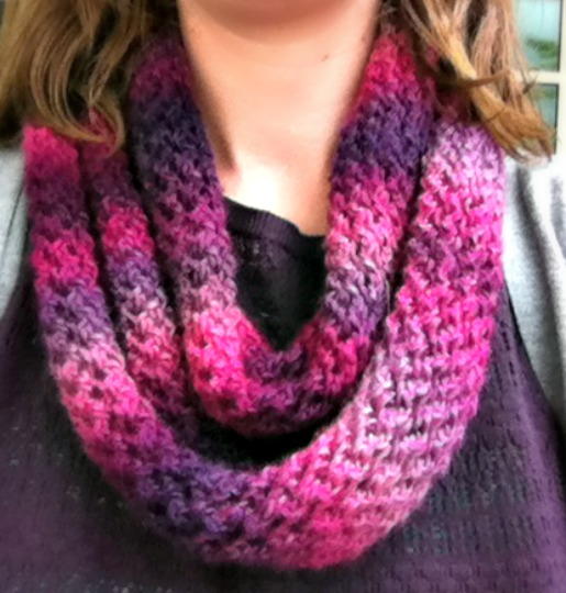 Unforgettable One Skein Knit Scarf