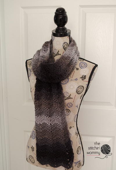 Ombre Chevrons Scarf