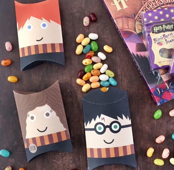 Harry Potter Printable Pillow Boxes