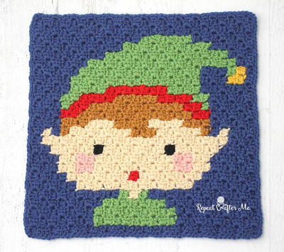 Have a Pixel Christmas: Elf Square