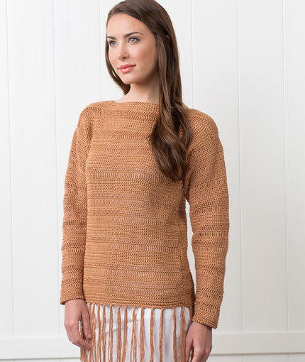 Flower Hill Crochet Pullover Flower Hill Crochet Pullover