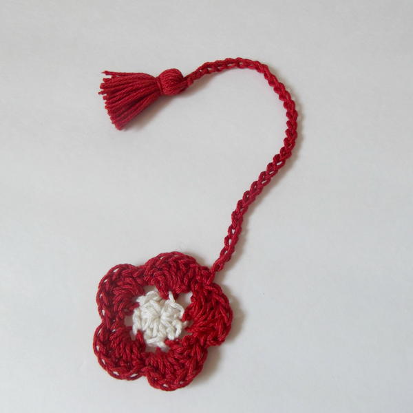 Tasseled Flower Bookmark Tasseled Flower Bookmark