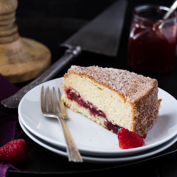 Raspberry Jelly Donut Coffee Cake Raspberry Jelly Donut Coffee Cake