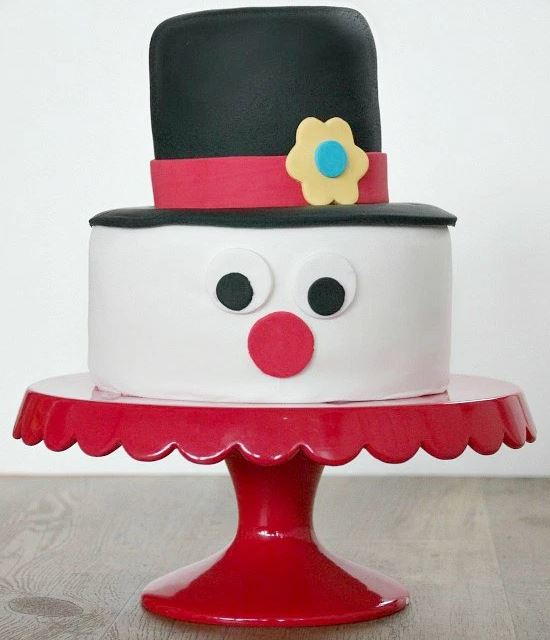 Snowman Cake Design for Kids Snowman Cake Design for Kids