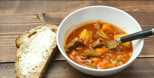 Beef and Barley Vegetable Soup