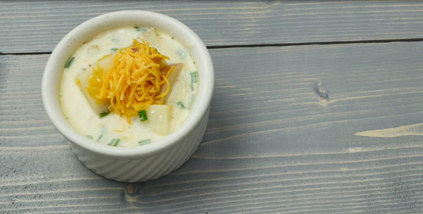 Super Easy Slow Cooker Potato Soup