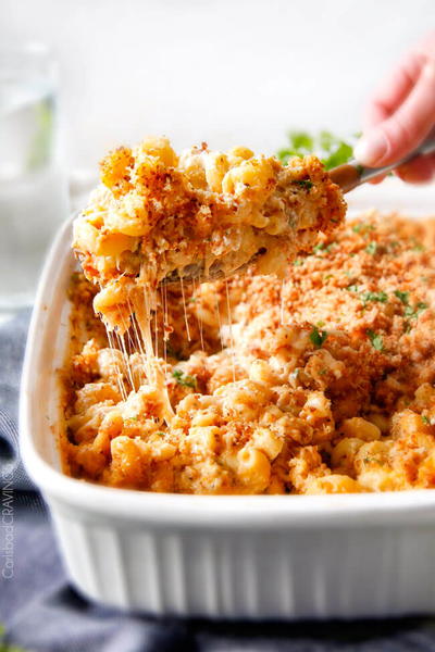 Just Like Mom's Baked Mac and Cheese