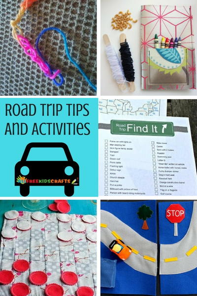 Road Trip Tips and Car Activities for Kids