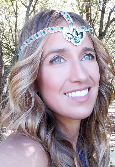 Aqua Princess Crystal Crown Aqua Princess Crystal Crown