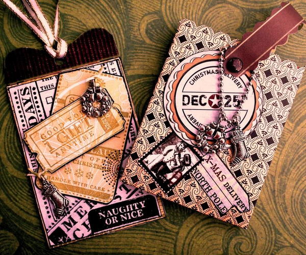 Naughty or Nice Gift Tag and Gift Card Holder Naughty or Nice Gift Tag and Gift Card Holder