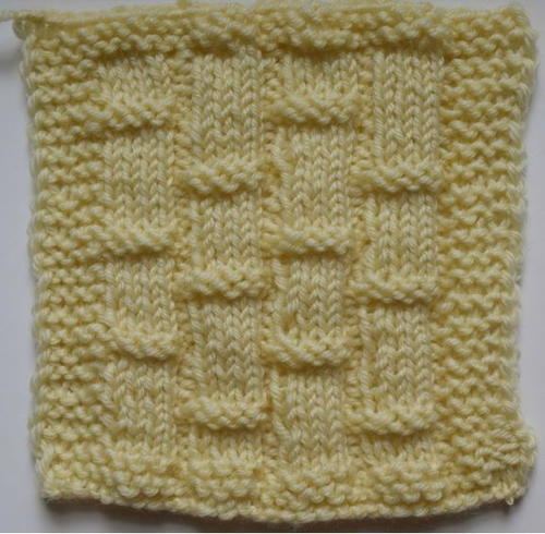 Bamboo Pole Stitch Pattern Bamboo Pole Stitch Pattern