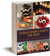 23 Halloween Crafts for Kids: Homemade Halloween Costume Ideas and Spooky Decor eBook