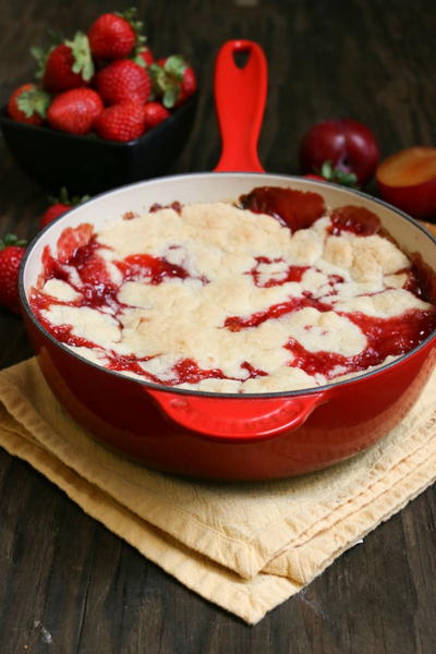 Strawberry Shortcake Cobbler Strawberry Shortcake Cobbler