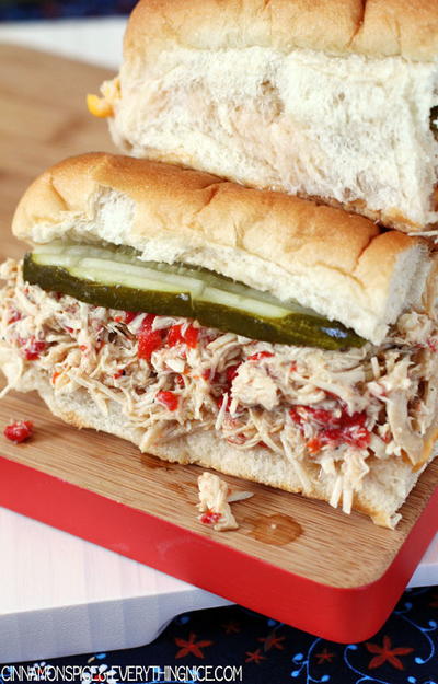 Slow Cooker Chicken Cheesesteaks Slow Cooker Chicken Cheesesteaks