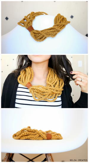 Thousand Chains Crochet Scarf Thousand Chains Crochet Scarf