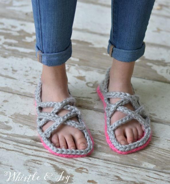 Gladiator Gal Crochet Sandals Gladiator Gal Crochet Sandals