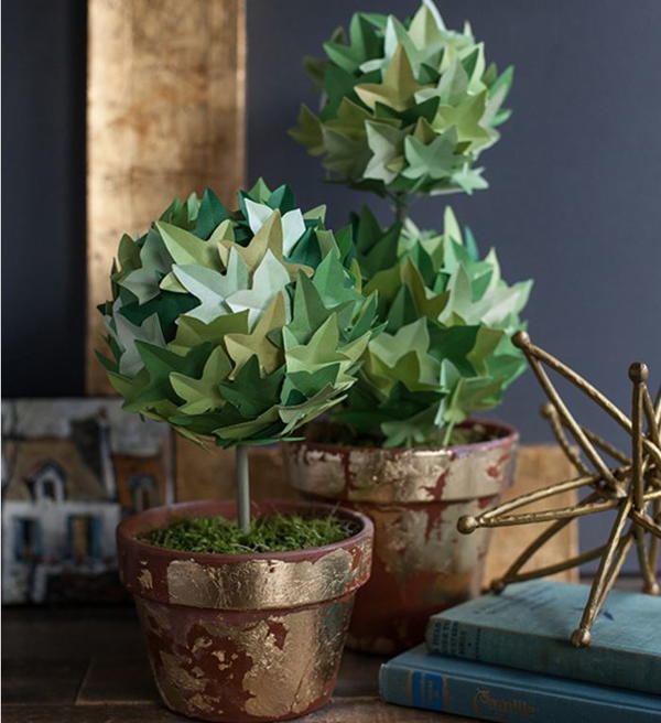 Precious Paper Ivory Topiary Precious Paper Ivory Topiary