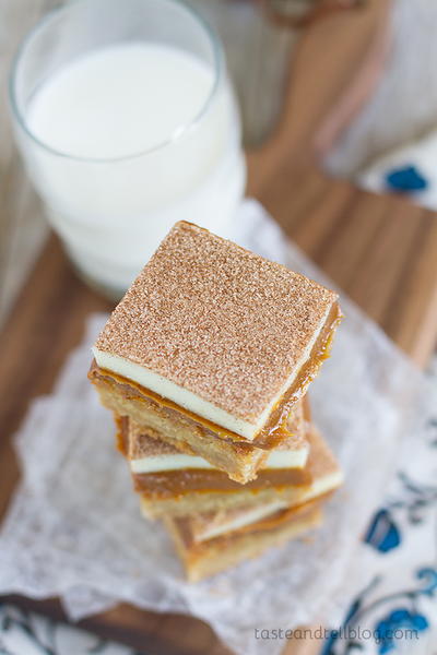 Caramel Snickerdoodle Bars Caramel Snickerdoodle Bars