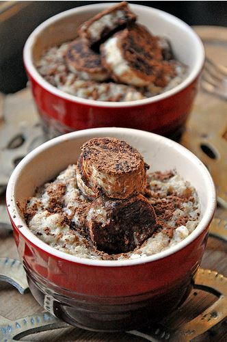 Tiramisu Oatmeal Bake For Two