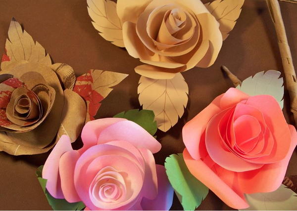 Millionaires Secret DIY Paper Roses Millionaires Secret DIY Paper Roses