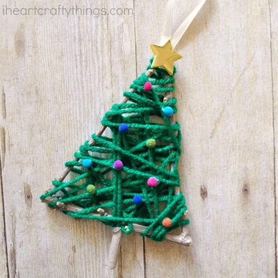 Twinkly Twig Christmas Tree Ornament