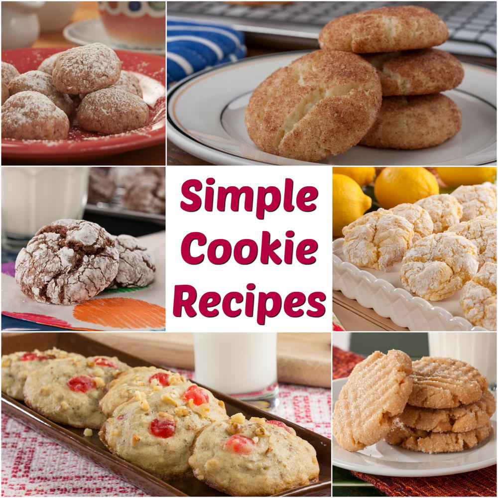 Simple and Delicious Cookie Recipes with Few Ingredients