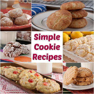 6 Simple Cookie Recipes MrFood Com