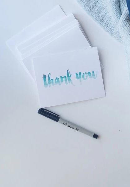 5-Minute DIY Thank You