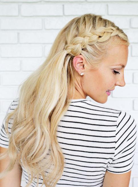 Boho Braids with Mermaid Waves