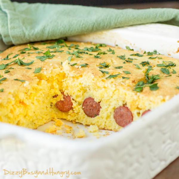 Kid-Favorite Corn Dog Casserole Kid-Favorite Corn Dog Casserole