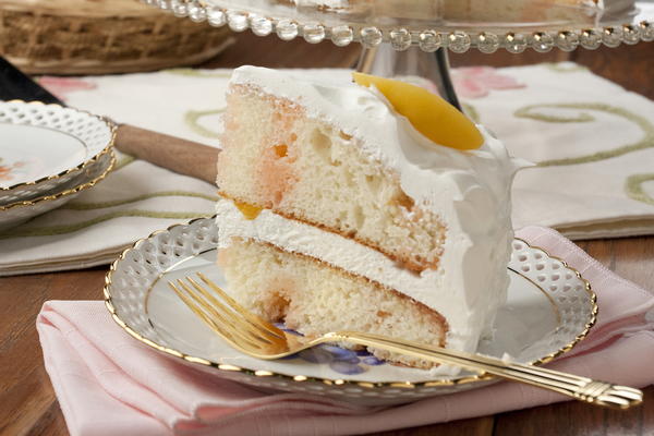 Peachy Poke Cake Peachy Poke Cake