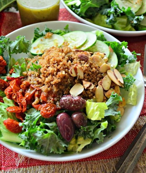 Panera Copycat Mediterranean Quinoa Salad