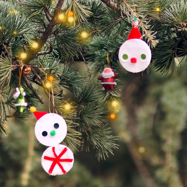 Fun Snowman Cotton Pads Fun Snowman Cotton Pads