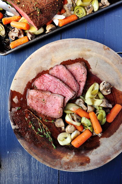 One-Pan Oven Roast with Vegetables One-Pan Oven Roast with Vegetables