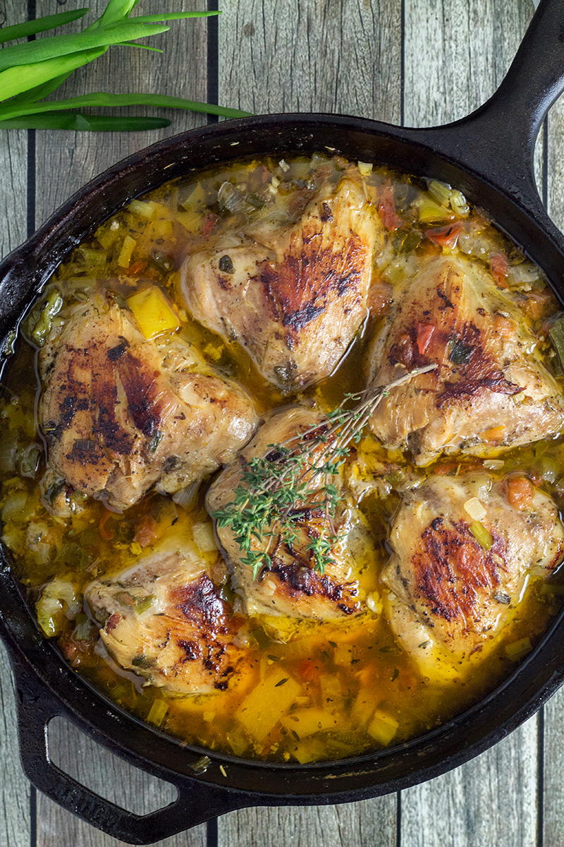 Jamaican Brown Stew Chicken | RecipeLion.com
