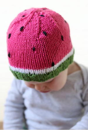 Watermelon Baby Hat Pattern