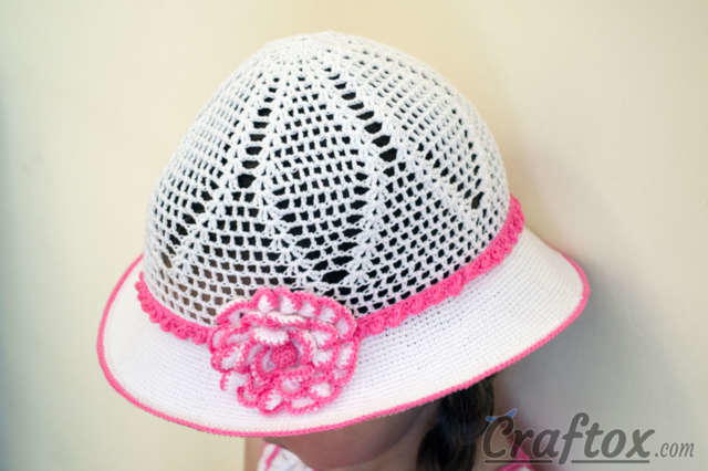 Crochet Hat for 4-5-year-Old Girl Crochet Hat for 4-5-year-Old Girl