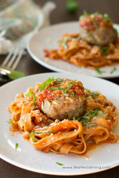 Easy Gluten Free Zucchini Ricotta Meatballs Easy Gluten Free Zucchini Ricotta Meatballs